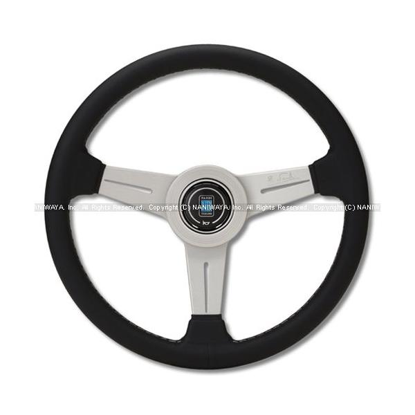 NARDI/ナルディ CLASSIC（クラシック） ブラックレザー/シルバー