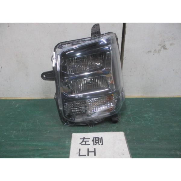 スズキ エブリィワゴン 3BA-DA17W 純正 左ヘッドライト ヘッドランプ