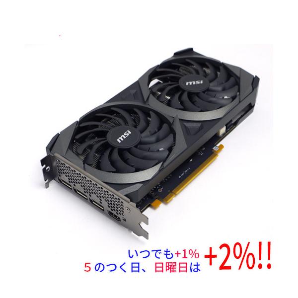 MSI 【中古】MSI製グラボ GeForce RTX 3060 Ti VENTUS 2X 8G OCV1 LHR