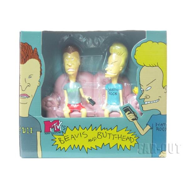 ビーバス・アンド・バットヘッド w/ ソファー トーキング フィギュア