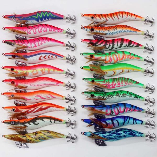 釣り エギ 餌木 夜光 3.5号 44色 44本 セット イカ釣り エギング