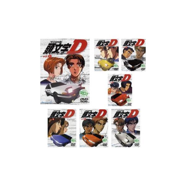 頭文字 イニシャル D 全7枚 ACT1〜26 レンタル落ち 全巻セット 中古