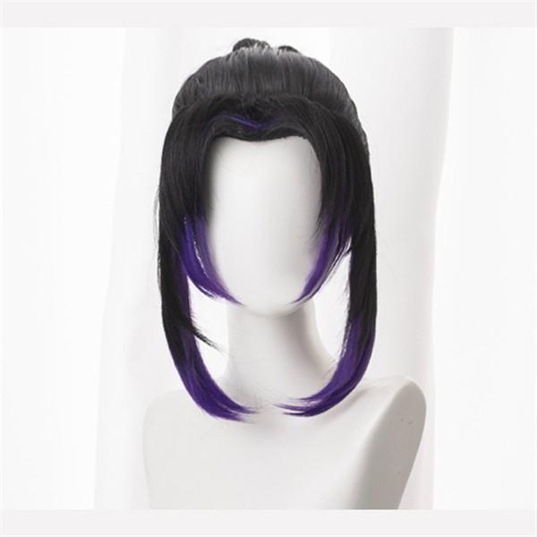 コスプレウィッグ 鬼滅の刃 胡蝶 しのぶ（こちょう しのぶ） 耐熱