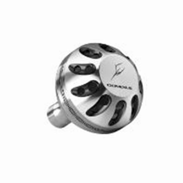 ハンドルノブ シマノ Aダイワ S推奨番型2500-5000 シルバーブラック