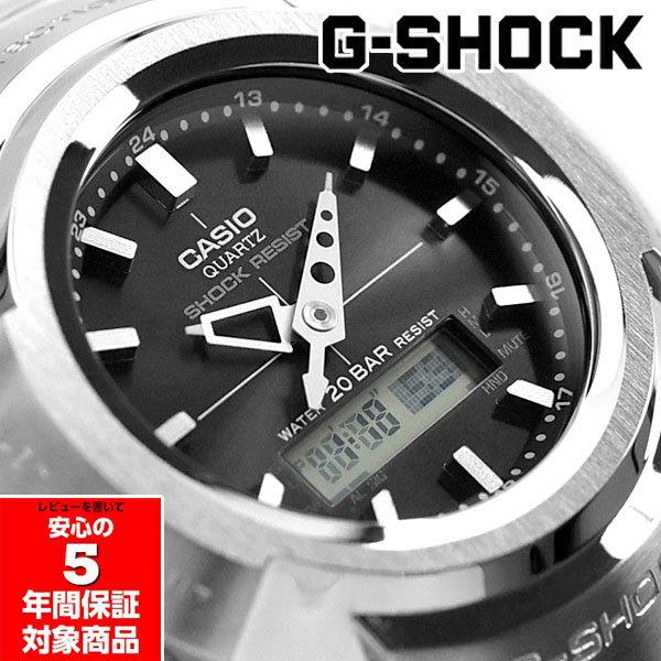 G-SHOCK AWM-500D-1A 電波ソーラー フルメタル Gショック シルバー