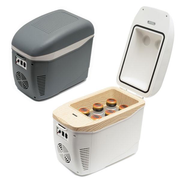 コンパクト車載冷温庫 ひえぽか 容量7.5L DC/AC電源対応 保冷 保温