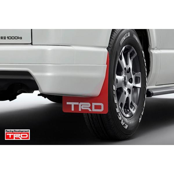 TRD ※5月中旬ごろ入荷待ち ハイエース 200系 全車用 マッドフラップ