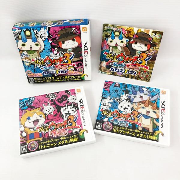 妖怪ウォッチ3 & バスターズ 6本セットケース無し 妖怪ウォッチ3