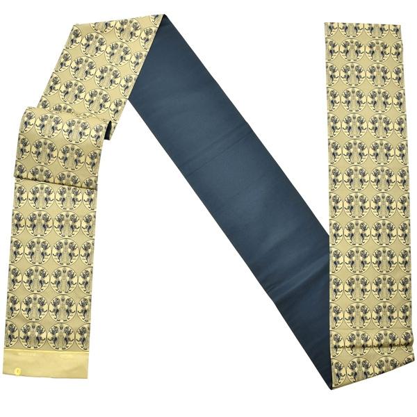 Prices down2）洒落袋帯「獅子とり王子」龍村美術織物謹製 西陣織証紙