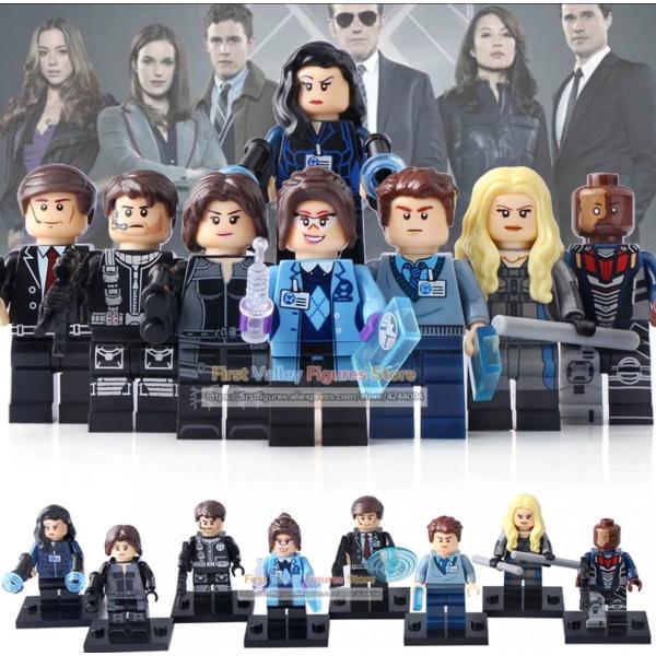 エージェント オブ シールド ミニフィグ 8体セット ／ アメコミ