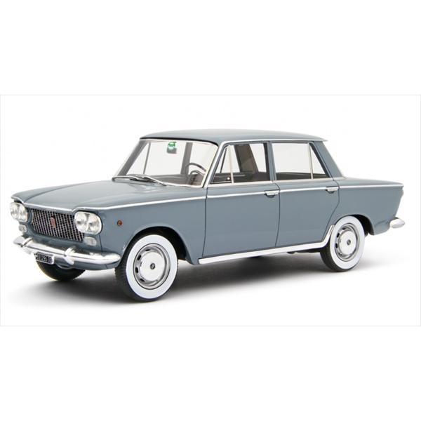 ミニカー 1/18 1961 フィアット 1300 セダン LRM グレー色 FIAT 1300