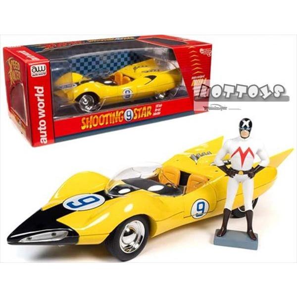 ミニカー 1/18 覆面レーサー号 スピードレーサー / マッハ号 マッハGO