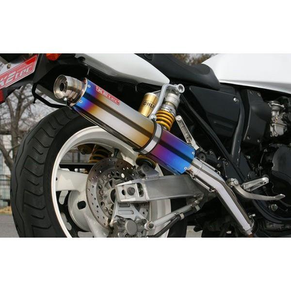 ホーネット250（HORNET）MC31 NITRO（ニトロ）チタンスリップオン