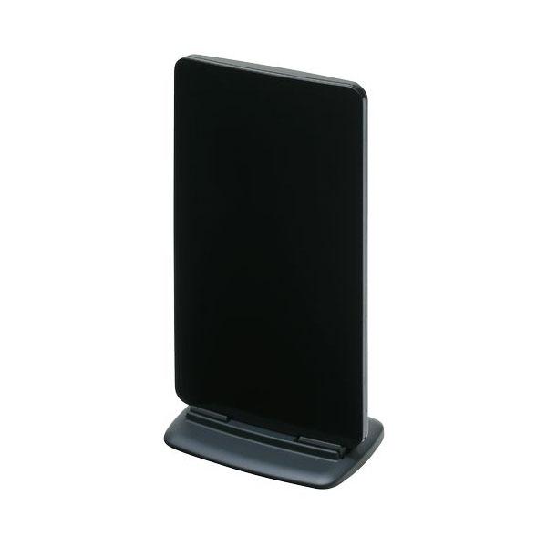 マスプロ（MASPRO） 屋内用 UHF卓上アンテナ ブースター内蔵 ブラック