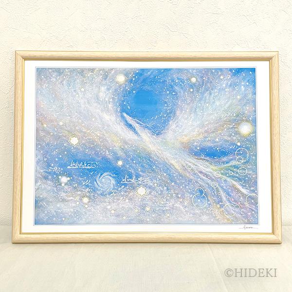 彩雲-鳳凰 L 絵画 インテリア 鳳凰の絵 風水画 鳳 玄関 おしゃれ