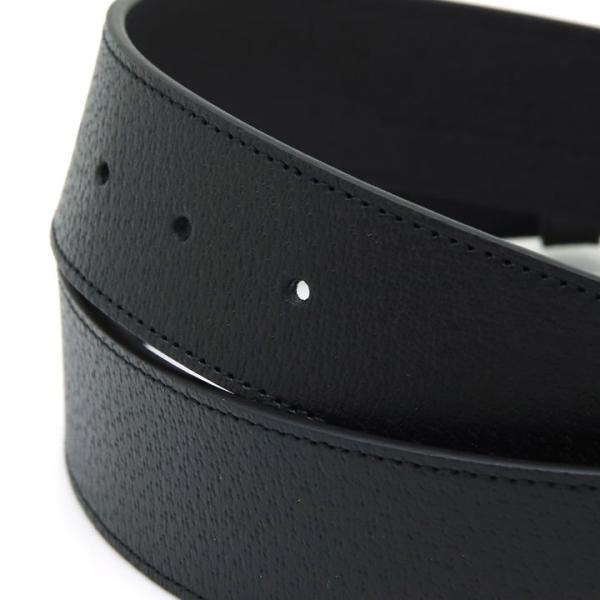 ダブルG グッチ ベルト メンスベルト GGマーモント Gバックル ブラック