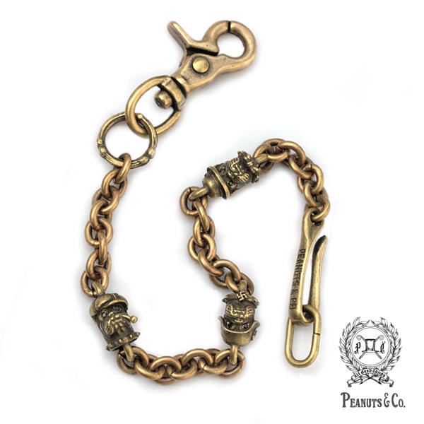 PEANUTS＆CO PEANUTS&CO. ピーナッツカンパニー BULL WALLET CHAIN