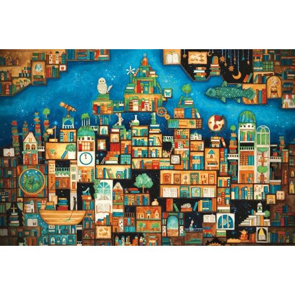 エポック社（EPOCH） ジグソーパズル 1000ピース 忘れられた本の王国