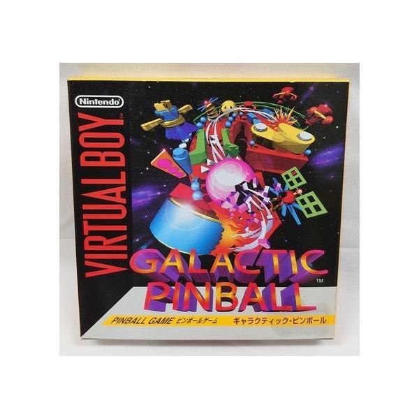 バーチャルボーイ用ソフト「ギャラクティックピンボール」レトロゲーム