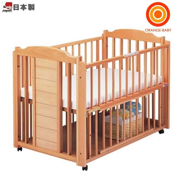 サワベビー 日本製ベビーベッド O型ドロール ナチュラル 澤田工業