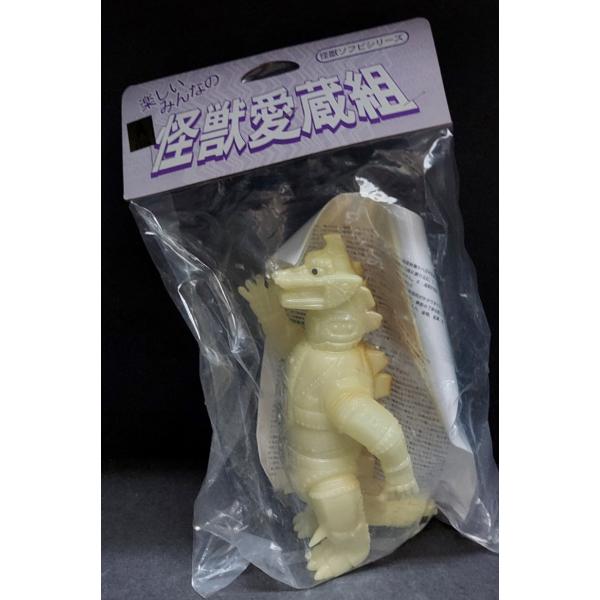 ソフビ スラッシュカンパニー 怪獣愛蔵組 復刻メカゴジラ 蓄光 : 御宅