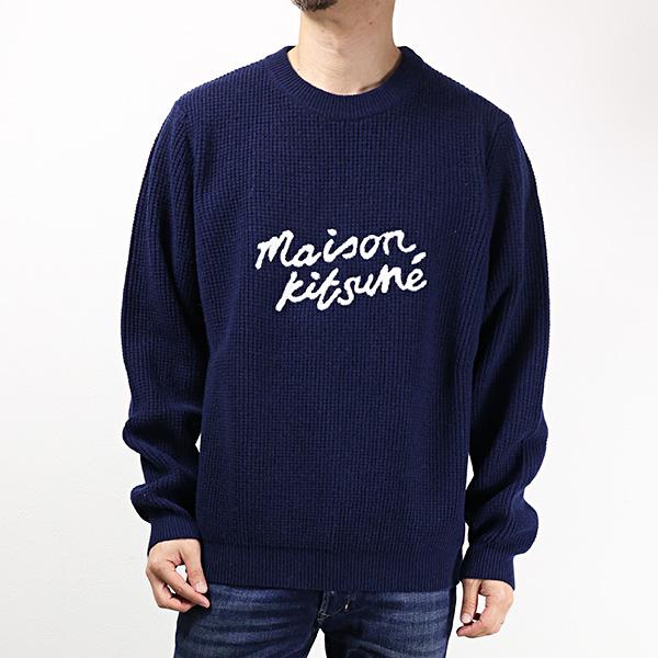 MAISON KITSUNE（メゾン キツネ） ニット Handwriting Sweater