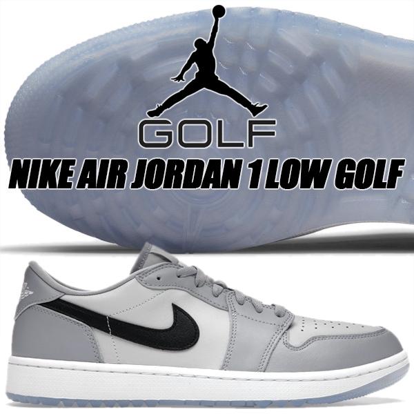 エア ジョーダン 1 NIKE AIR JORDAN LOW GOLF WOLF GREY wolf grey/blk