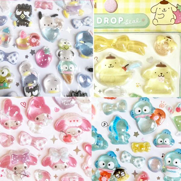 サンリオ ディズニー ボンボンドロップシール スヌーピー シール 小学