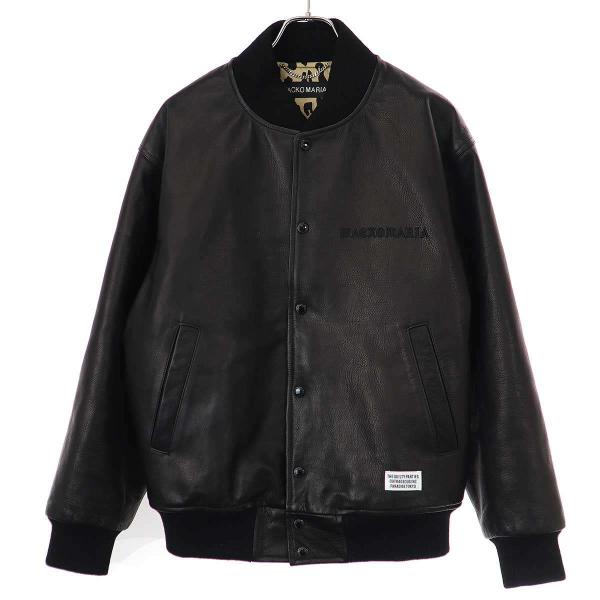 WACKO MARIA（ワコマリア） 24AW LEATHER VARSITY JACKET -A- TYPE-2