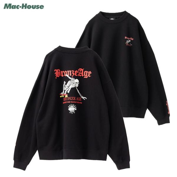 BRONZE AGE（ブロンズエイジ） 裏起毛 トレーナー メンズ ビッグ