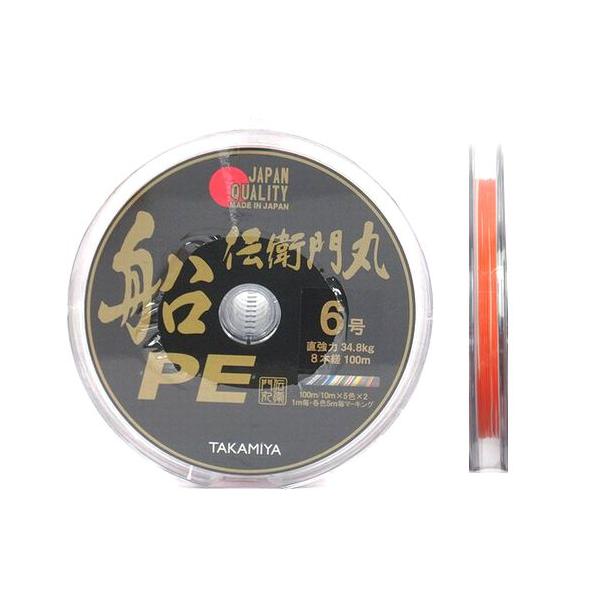 伝衛門丸 船PE JF-1001 6号 (連結) : 釣具のマスタック - 通販 - Yahoo