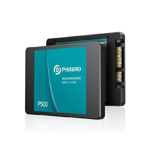 並行輸入 PHIXERO P500 SATA SSD 2TB 3D NAND、内蔵SSD 2.5インチ