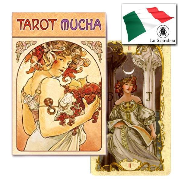 売り切り30％OFF】タロットカード タロット・ミュシャ アールヌーボー