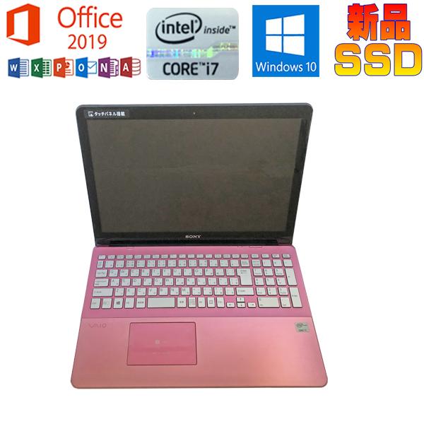 VAIO Fit 中古パソコン SONY 15シリーズ SVF15A18CJP Microsoft Office