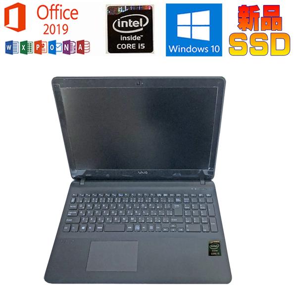 VAIO Fit 中古パソコン SONY 15E VJF151C01N Microsoft Office 2019