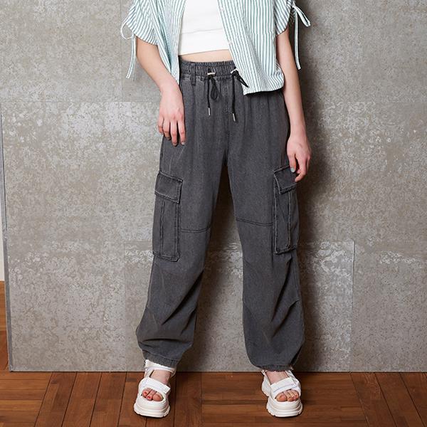 LOVETOXIC ラブトキシック(Lovetoxic)【LTXC/冷感】デニムカーゴ【O_50