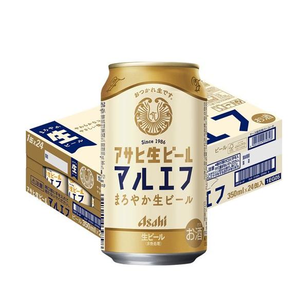 アサヒ 生ビール 缶 ( 350ml×24本入 )/ マルエフ アサヒビール/ビール