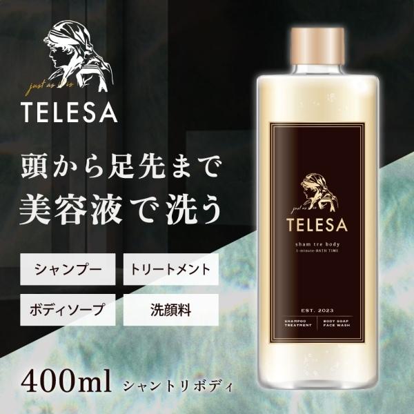 TELESA シャントリボディ 400ml シャンプー トリートメント ボディ