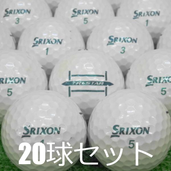 SRIXON ロストボール ゴルフボール 2024 TRI-STAR ロイヤルグリーン 20