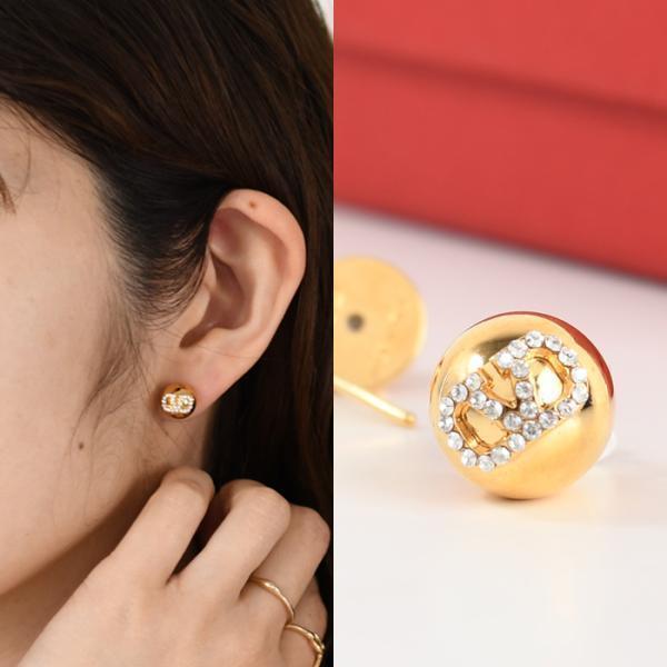 VALENTINO（ヴァレンティノ） アクセサリー ピアス Vロゴ シグネチャー