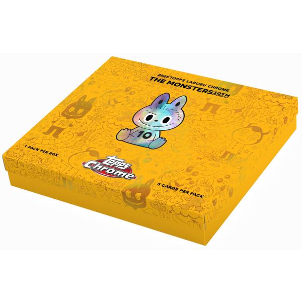 Topps 2025 Topps Chrome Labubu 10th Anniversary Box 未開封BOX