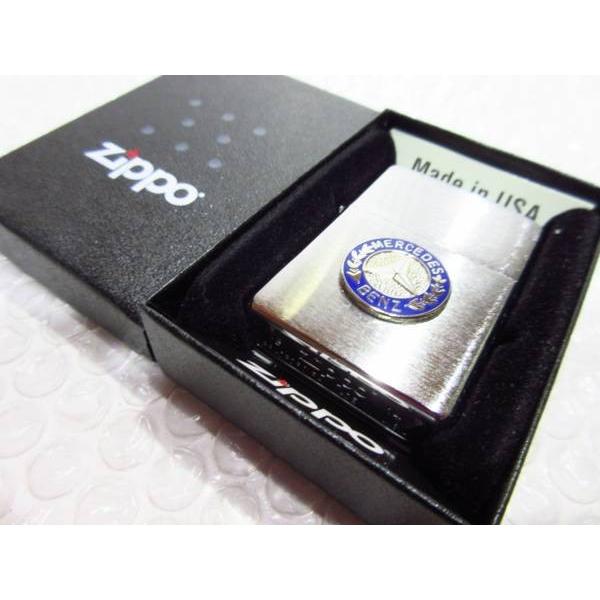 メルセデスベンツ Zippo ジッポライター/シルバー 【MERCEDES-BENZ