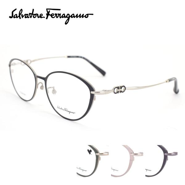 FERRAGAMO（フェラガモ） メガネフレーム SF2560A 52サイズ レディース
