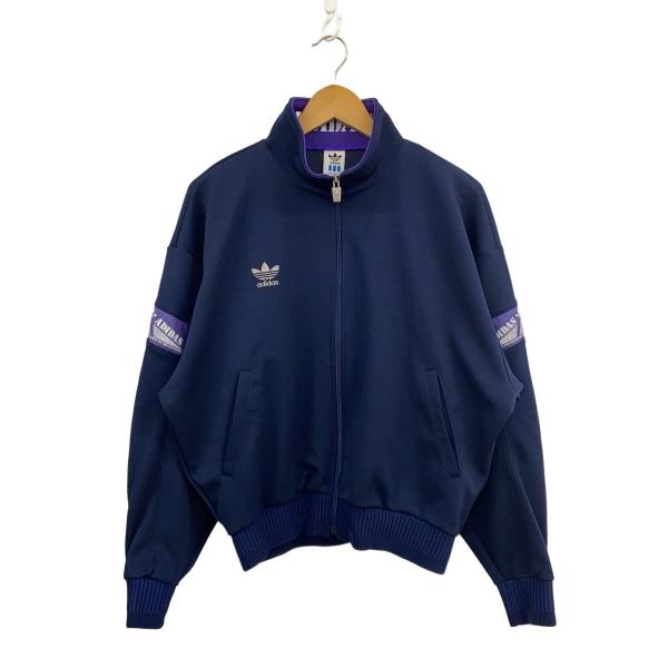adidas◇90s/デサント製/トラックジャケット/ジャージ/O/ポリエステル