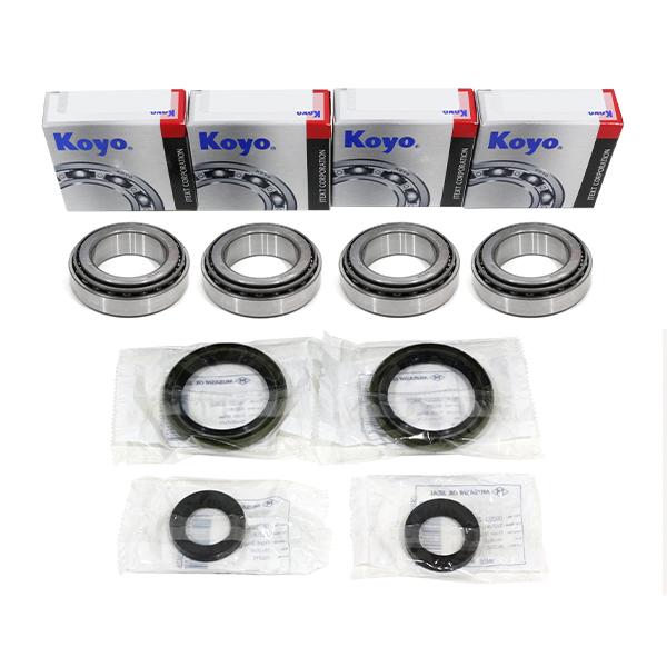 JA11 ジムニーフロントハブベアリングオイルシールセット 1台分 : plum