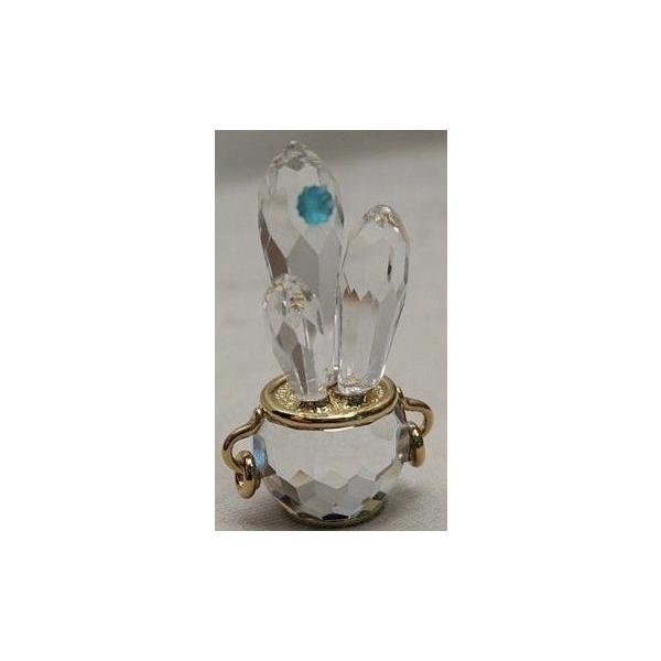 スワロフスキー Swarovski 2001年 廃盤品 『サボテン, ブルージリコン