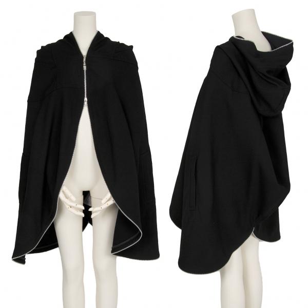 COMME des GARCONS（コムデギャルソン） ウールギャバサークルジップ