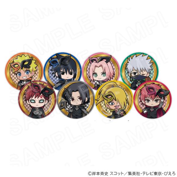 03/23 発送予定】 NARUTO-ナルト- 疾風伝 ミニキャラ缶バッジ