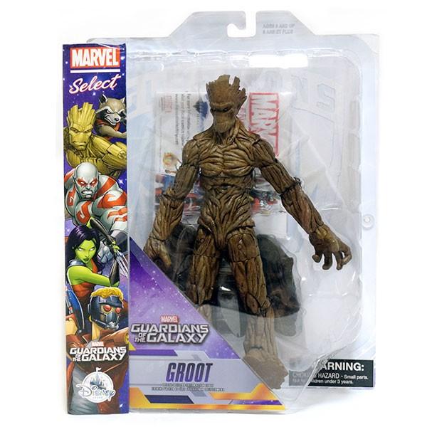 マーベルセレクト/ディズニーストア/グルート/アクションフィギュア