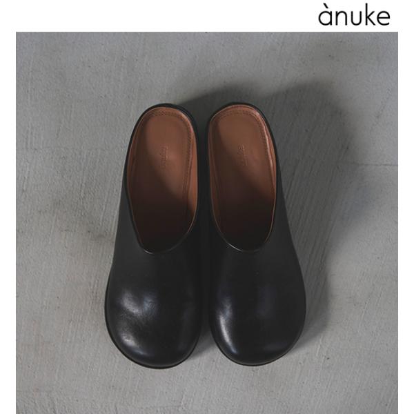 anuke（アンヌーク） 即日発送/anuke Ecoleather Heel Slip-ons